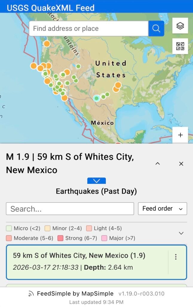 Mobile card and template formatting